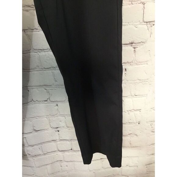 Puma Mens 30 Golf Pants Flat Front  Black Polyester Blend W30 L32 34America Cup - Picture 3 of 10